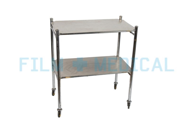 Trolley Rectangular Stainless Steel